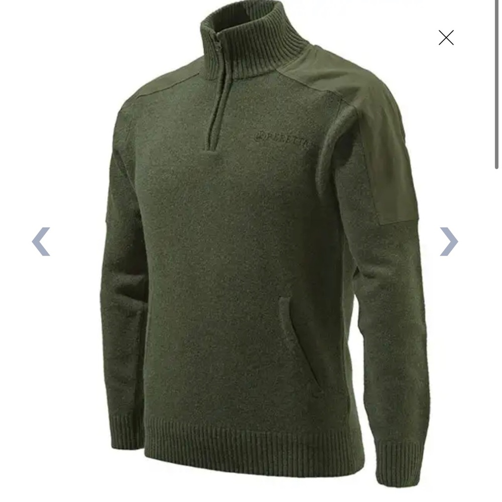 Beretta Classic Half-Zip Sweater